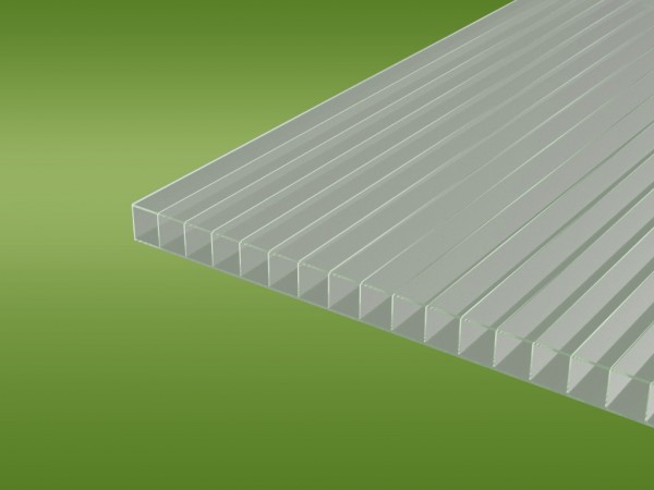 Stegplatten 10mm in klar - Lexan Thermoclear