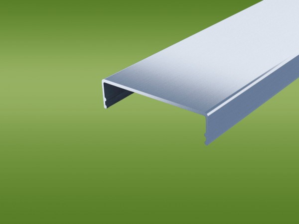 Klemmdeckel Aluminium blank