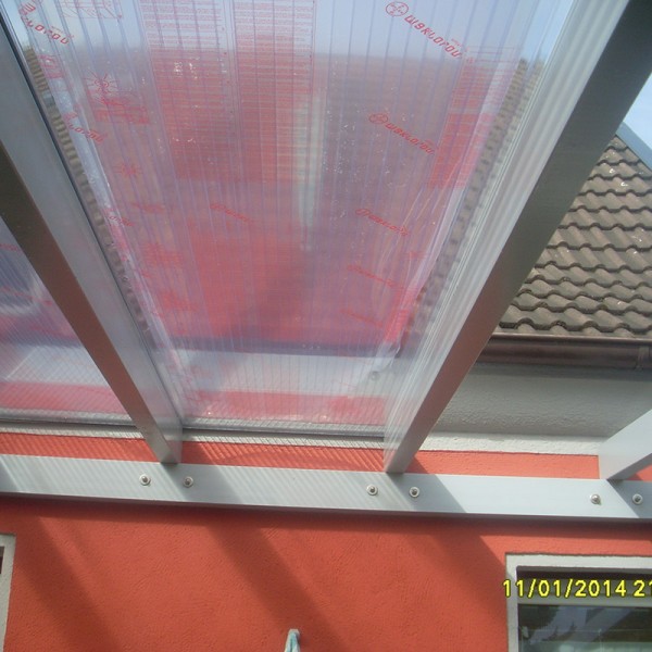 Stegplatten Makrolon multi UV 2/16-30 farblos 16 mm - Ästhetik