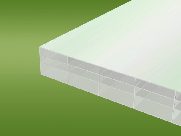 Stegplatten Plexiglas Resist 32/32 cool blue WZ009 No Drop