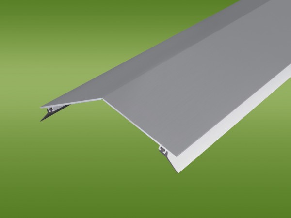 Firstprofil aus Aluminium - Schenkellänge 125 mm
