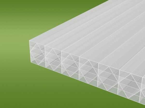 Polycarbonat Stegplatten 25 mm opal