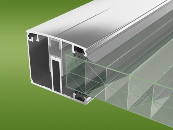 Randsprosse mit Schrauben und Dichtungen für 32 mm Platten mit thermischer Trennung