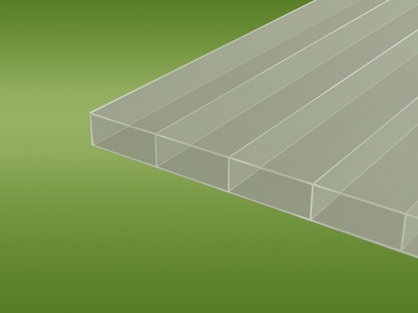 Stegplatten Makrolon multi UV 2/16-30 farblos 16 mm - Ästhetik