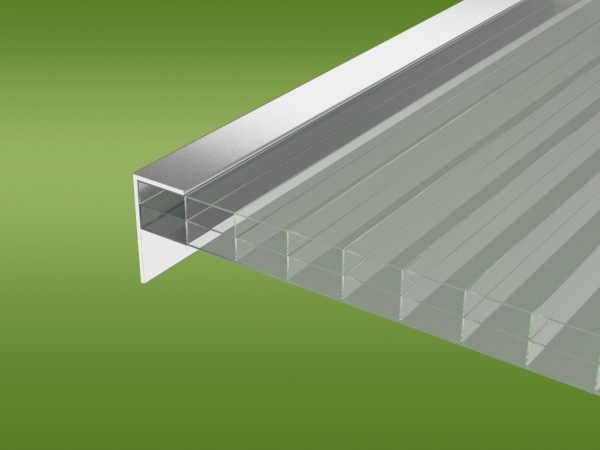 16 mm F-Profil aus Aluminium
