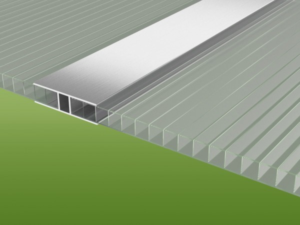 10 mm H-Profil aus Aluminium