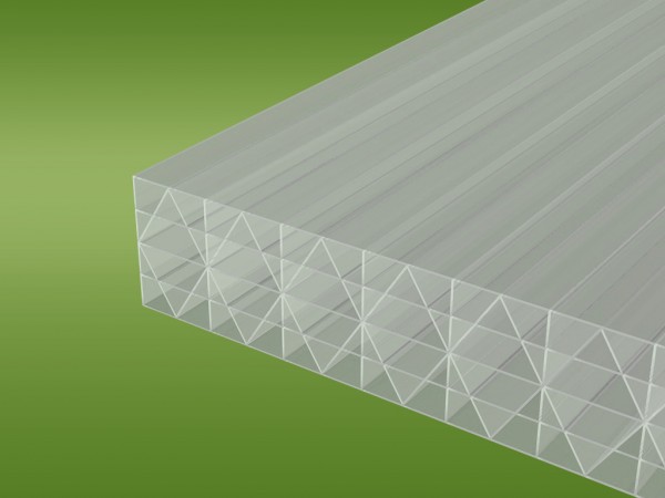 Stegplatten 32mm in klar - Lexan Thermoclear