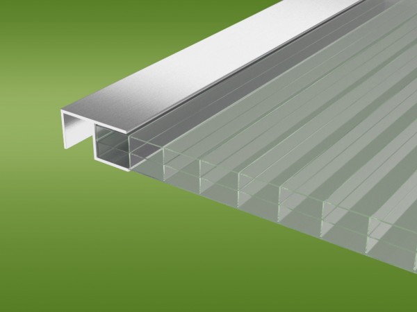 16 mm Eckprofil aus Aluminium