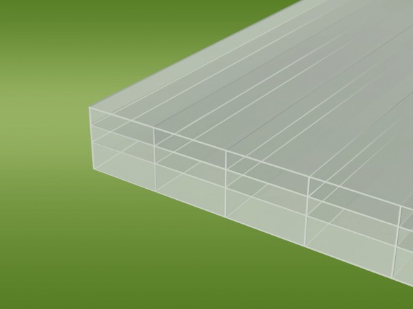 Stegplatten Plexiglas Resist 32/32 farblos 00721 No Drop